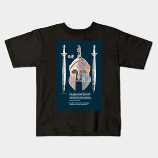 The Iliad image/text Kids T-Shirt